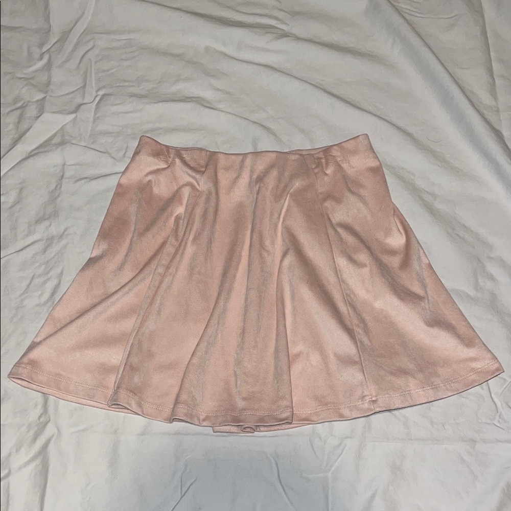 Suede Skirt